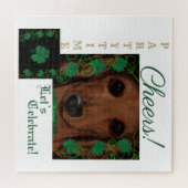 Rode Dachshund Legpuzzel (Horizontaal)