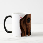 RODE DACHSHUND          MAGISCHE MOK (Links)