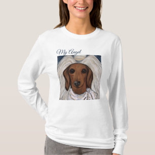 Rode Dachshund T-shirt