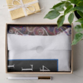 Rode Dachshund Tissuepapier (Geschenk)