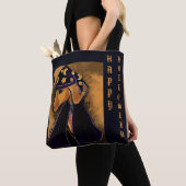 Rode dachshund   tote bag (Dichtbij)