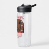 Rode Dachshund      Waterfles (Links)