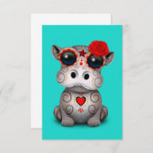 Rode Dag van de dode Baby Hippo (Voorkant / Achterkant)