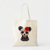 Rode Dag van de dode Panda-krab Tote Bag (Voorkant)