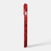 Rode Dahlia iPhone 15 Case (Linkerkant)