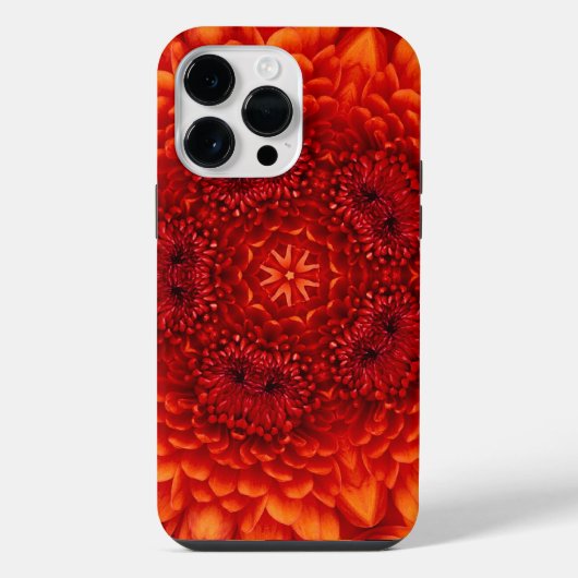 RODE DAHLIA iPhone HOESJE (Achterkant)