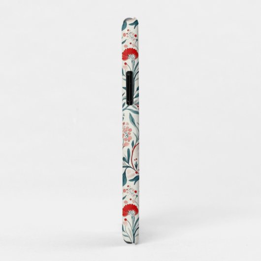 Rode Daisy Bloempatroon - Botanisch Case-Mate iPhone Case (Achterkant/rechts)