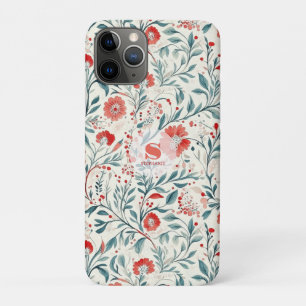  Rode Daisy Bloempatroon - Botanisch Case-Mate iPhone Case