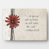  Rode Daisy Fotoplaat (voorkant)