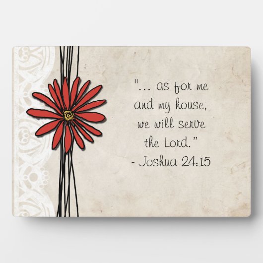  Rode Daisy Fotoplaat (voorkant)