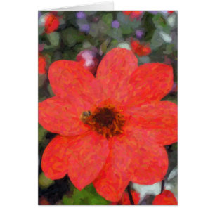 Rode Daisy Note Card