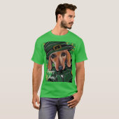 RODE DAKKELHOND    T-SHIRT (Voorkant volledig)