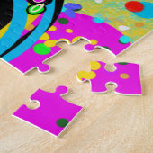 RODE DAKSHOND        LEGPUZZEL (Zijkant)