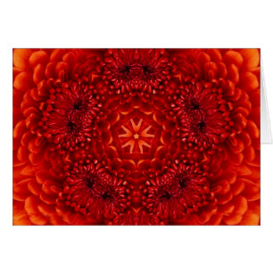 RODE DALIA BLOEM BLAADJES