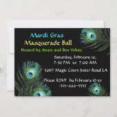 RODE DAME EN JESTERSMASKER MET PAUwenVEREN Kaart (Achterkant)