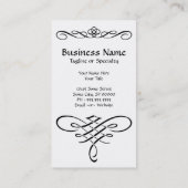 rode dame visitekaartje (Achterkant)