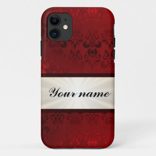 Rode damp en lint Case-Mate iPhone case