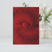 Rode damphart (Staand voorkant)