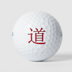 rode dao-symbool golfballen