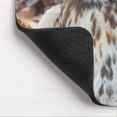 Rode De steel verwijderde van Havik Muismat (Hoek)