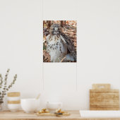 Rode De steel verwijderde van Havik Poster (Keuken)