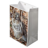 Rode De steel verwijderde van Verdubbelde Havik Medium Cadeauzakje (Voorkant Gekanteld)