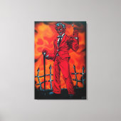 Rode dealer canvas afdruk (Voorkant)