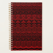 Rode Deco Kant Planner (Voorkant)