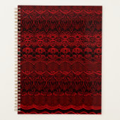 Rode Deco Kant Planner (Voorkant)