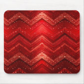 Rode Decoratieve Glitter Mousepad Muismat (Voorkant)