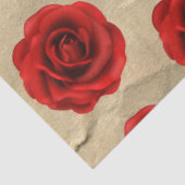 rode decoupage tissuepapier (Detail)