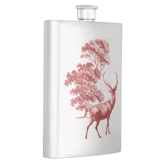  Rode Deer in het bos Flacon (Rechts)