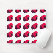 RODE DELEN MOUSEPAD MUISMAT (Met muis)