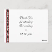 rode demask Dank je Kaarten (Achterkant)