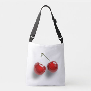 Rode dessert Glazed Cherries Crossbody Tas