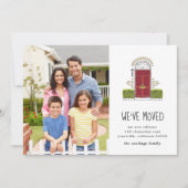 Rode deur | Aankondiging van fotobeweging (Voorkant)