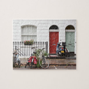 Rode deur, groene deur, Islington, Londen, Verenig Legpuzzel