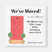 Rode deur hebben we Magnet verplaatst (Voorkant)