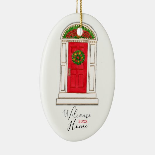 Rode deur - Nieuw startpunt Keramisch Ornament (Rechts)