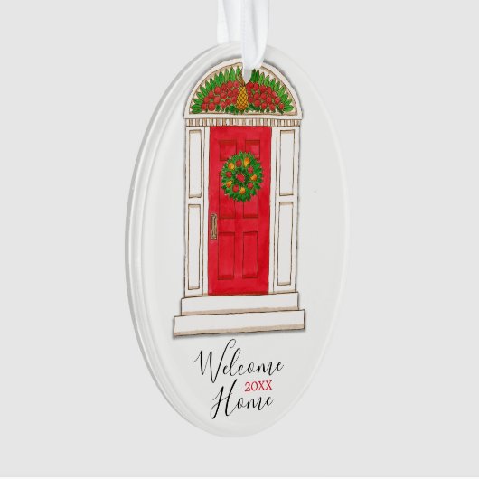 Rode deur - Nieuw startpunt Ornament (voorkant)