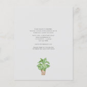 Rode deur we hebben Adres Bewegende Aankondiging B Flyer (Achterkant)