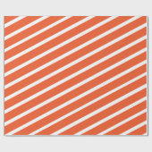 Rode diagonale streep feestelijk geschenk Cadeau Cadeaupapier (Vlak)