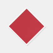 Rode Diamant Servetten | Moderne Feestdecoratie (Hoek)