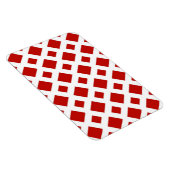 Rode diamanten op wit magneet (Rechterzijde)