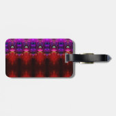 Rode Dianthus X GL Ikat 6 Bagagelabel (Achterkant horizontaal)