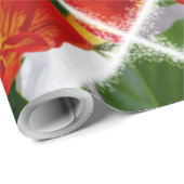 Rode diepte cadeaupapier (Rol Hoek)