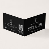 Rode diffusor verpakking insert zorg nabestelling kaart (Buitenkant)