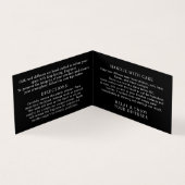 Rode diffusor verpakking insert zorg nabestelling kaart (Binnen)