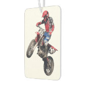 Rode Dirt Bike Luchtverfrisser (Links)