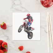 Rode Dirt Bike Servet (Insitu)